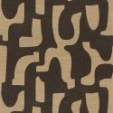 Casamance|Wallpaper linen green ethnic design|High-End