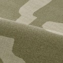 Casamance|Papier peint lin brun effet ethnique|Haut Gamme