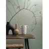 Casamance|Wallpaper linen green plain decorative|Fabric Imitation
