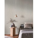 Casamance|Papier peint lin gris effet textile|Scandinave