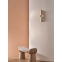 Casamance|Leinentapete rosa Textileffekt|Tapeten