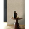 Casamance|Papier peint lin beige champagne élégant|Imitation Tissu