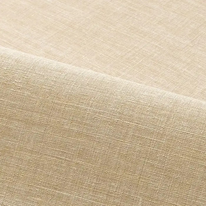 Casamance|Papier peint lin beige champagne élégant|Imitation Tissu