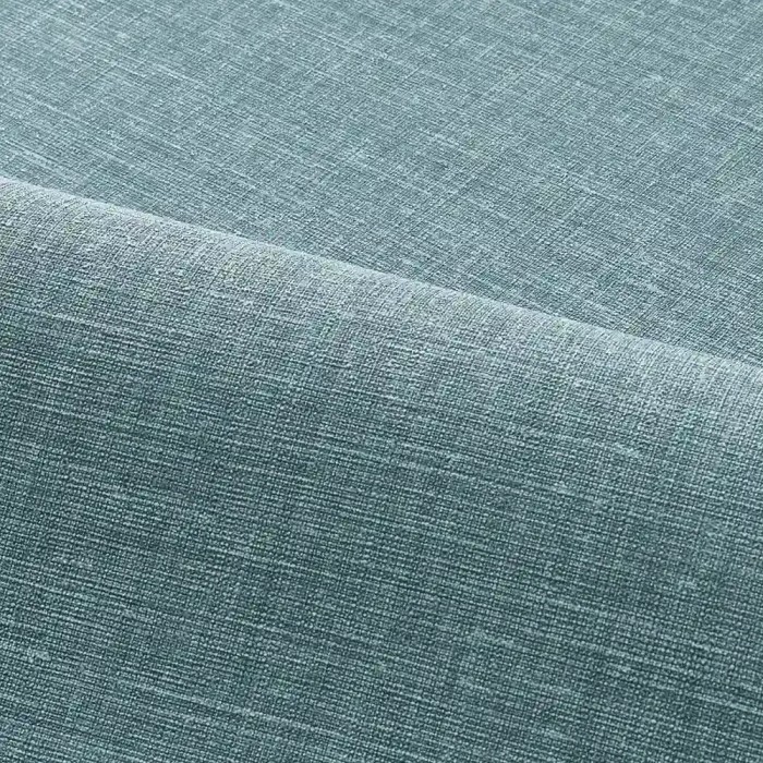 Casamance|Papel pintado lino azul persa|Imitacion Tela