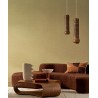 Casamance|Leinentapete senfgrün|Tapeten