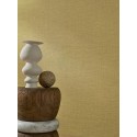 Casamance|Wallpaper linen mustard green|Wallpaper