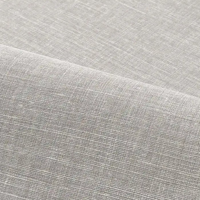 Casamance|Leinentapete perlgrau|Textilimitation