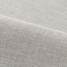 Casamance|Papier peint lin gris perle|Imitation Tissu