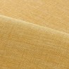 Casamance|Papier peint lin jaune moutarde|Imitation Tissu