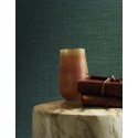 Casamance|Papel pintado lino verde esmeralda|Papel Pintado