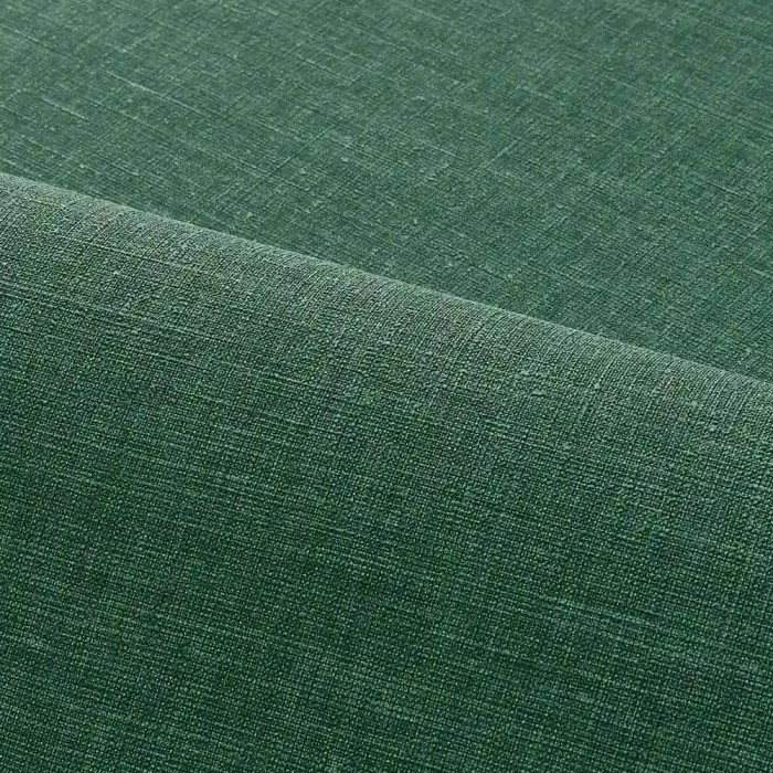 Casamance|Leinentapete smaragdgrün|Tapeten