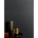 Casamance|Wallpaper linen charcoal color|Wallpaper
