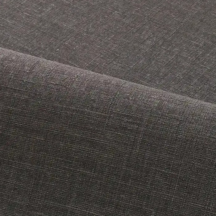 Casamance|Leinentapete anthrazitfarben|Tapeten