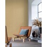 Casamance|Wallpaper linen straw yellow|Fabric Imitation