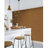 Casamance|Papier peint lin brun naturel|Imitation Tissu