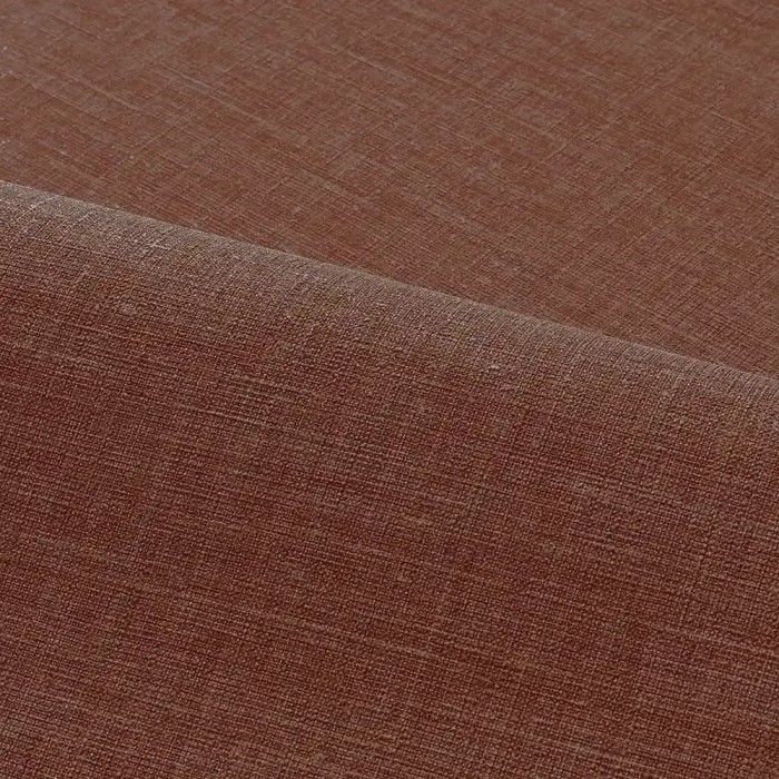 Casamance|Leinentapete kesselbraun|Textilimitation