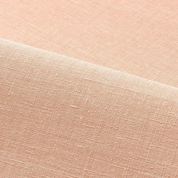 Casamance|Papier peint lin rose saumon|Papier Peint