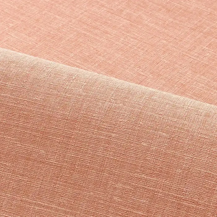 Casamance|Leinentapete pfirsichrosa|Tapeten