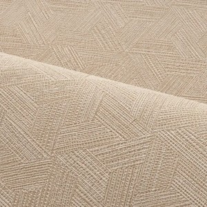 Casamance|Moderne Intarsien Tapete elfenbein|Hochwertige 2
