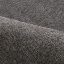 Casamance|Wallpaper modern marquetry black|High-End