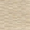 Casamance|Papel pintado fibra natural rayada beige|Alta Gama