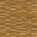 Casamance|Papier peint fibre naturelle rayée brun|Haut Gamme