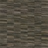 Casamance|Papier peint fibre naturelle rayée anthracite|Papier Peint