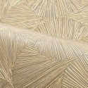 Casamance|Ginkgo Blätter Tapete beige-gold|Hochwertige