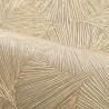 Casamance|Ginkgo Blätter Tapete beige-gold|Hochwertige