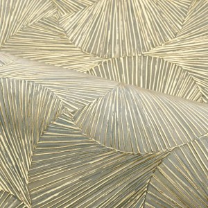 Casamance|Wallpaper Ginkgo leaves blue and gold|High-End 2
