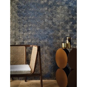 Casamance|Ägyptische Lotustapete gold|Hochwertige 2