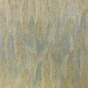 Casamance|Papel pintado hojas de eucalipto verde y dorado|Alta Gama