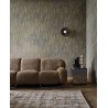 Casamance|Wallpaper eucalyptus leaves green and gold|High-End