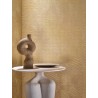 Casamance|Papel pintado moderno hojas doradas con nervaduras|Alta Gama