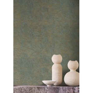 Casamance|Provenzalische Tapete Tonkrüge blau-braun|Hochwertige 2