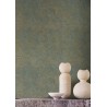 Casamance|Wallpaper modern green and gold leaves with veins|High-End
