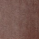 Casamance|Papier peint moderne feuilles rouges et dorées avec nervures|Haut Gamme