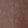 Casamance|Wallpaper modern red and gold leaves with veins|High-End