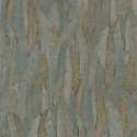 Casamance|Papier peint eucalyptus vert avec mosaïque contemporaine|Haut Gamme