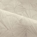 Casamance|Wallpaper tropical greige with Balinese leaves|Tropical