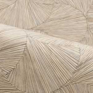Casamance|Ginkgo Blätter Tapete blau-gold|Hochwertige 2