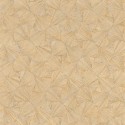 Casamance|Wallpaper tropical straw beige with Ginkgo fans|High-End
