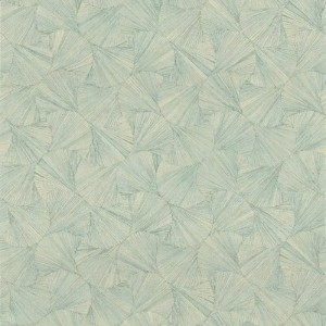 Casamance|Wallpaper marbled linen blue textile|Wallpaper
