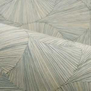 Casamance|Wallpaper marbled linen blue textile|Wallpaper 2