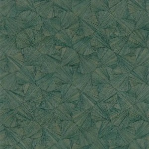 Casamance|Wallpaper Ginkgo leaves blue and gold|High-End