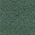 Casamance|Wallpaper tropical emerald green with Ginkgo leaves|High-End