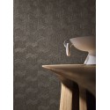Casamance|Moderne Intarsien Tapete elfenbein|Hochwertige