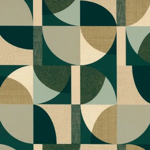 Cristiana Masi|Tapete große Vichy-Karos beige|Kreisen