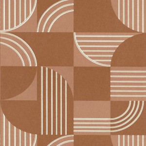 Casamance|Papier peint géométrique avec vannerie en rotin et bambou|Géométrique