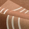 Casamance|Papier peint moderniste terre cuite géométrique style Art Déco|Haut Gamme